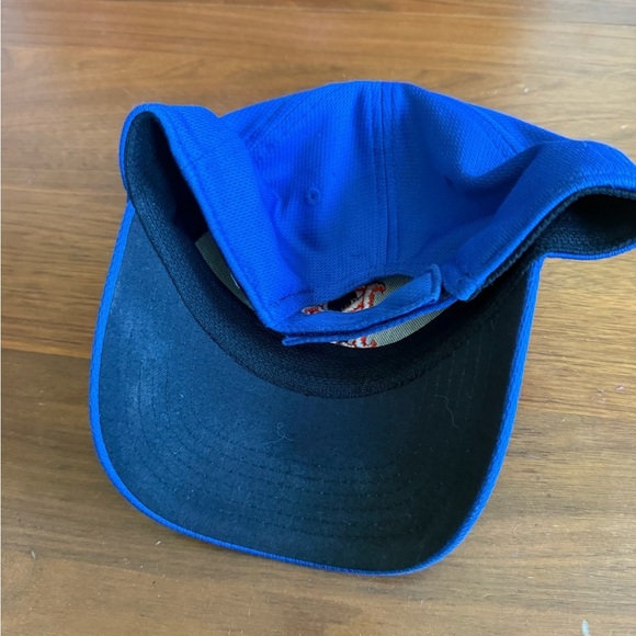 New Era New York Mets MLB Blue Cap with Orange Embroidery - Picture 4 of 5